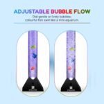 Colour Changing LED Sensory Mood Bubble Lamp Fish Water Tower Tube Floor - Image 3