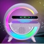 BT2301 G-shape speaker lamp with wireless charger and LED light OLOFZE Dubai