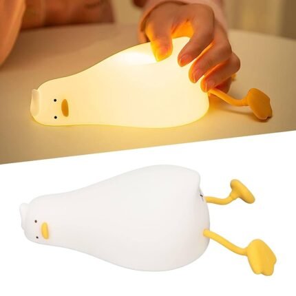 Lie in Peace Duck Silicone Night Light rechargeable LED lamp