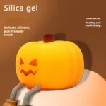 Little Pumpkin Silicone Night Light rechargeable soft LED lamp