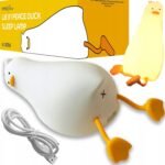 Lie in Peace Duck Silicone Night Light rechargeable LED lamp