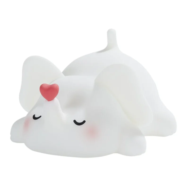 Loving Elephant Silicone Night Light Rechargeable