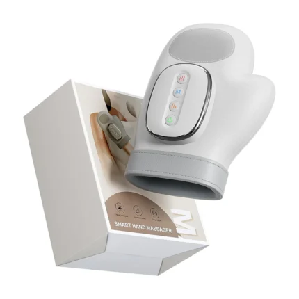 Cordless Electric Hand Massager with Heat and Air Compression Therapy
