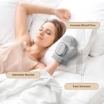 Cordless Electric Hand Massager with Heat and Air Compression Therapy