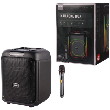 Brodu BTS-2107 iKaraoke Box 8 inch karaoke speaker