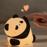 panda silicone night lamp