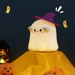 Ghostess silicone night lamp cute Halloween LED light