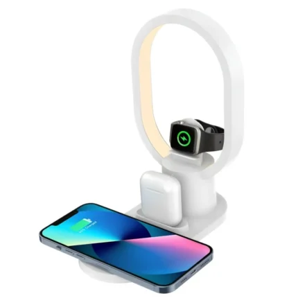 AY-41 4 in 1 fast wireless charger with LED night light