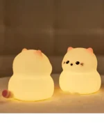 silicone cat night light