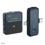 SX31 wireless dual microphone for iPhone Type C with noise reduction