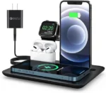 YM-UD17 4 in 1 wireless charging station fast magnetic charger stand