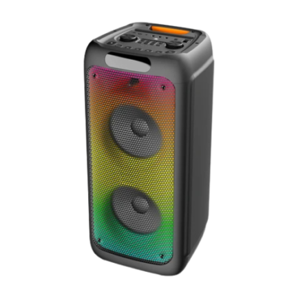 BTS-1388 fire flame LED karaoke wireless speaker