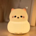 silicone cat night light
