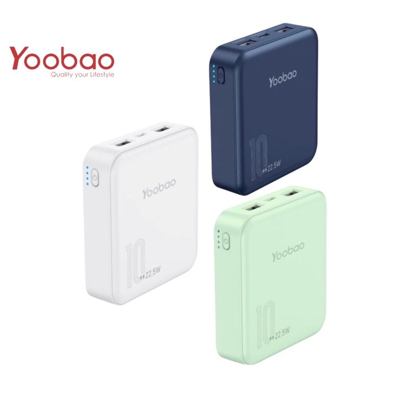 Yoobao 6024Q 10000mAh 22.5W fast charge power bank