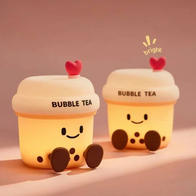 bubble tea night light