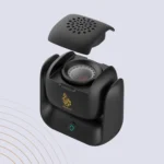 Bakhoor portable incense burner with 90 degree rotation and rechargeable battery